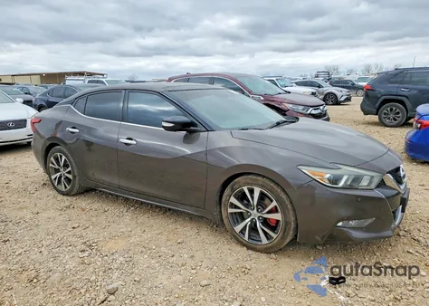 2016 Nissan Maxima 3.5S z USA, uszkodzony, nr VIN 1N4AA6AP6GC425379
